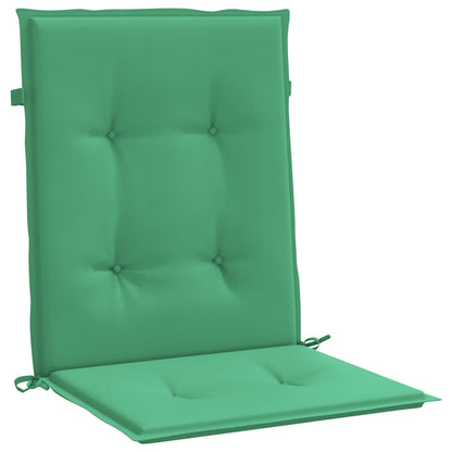 Cuscini per Sedia 4 pz Verdi 100x50x3 cm in Tessuto Oxford | homemem39