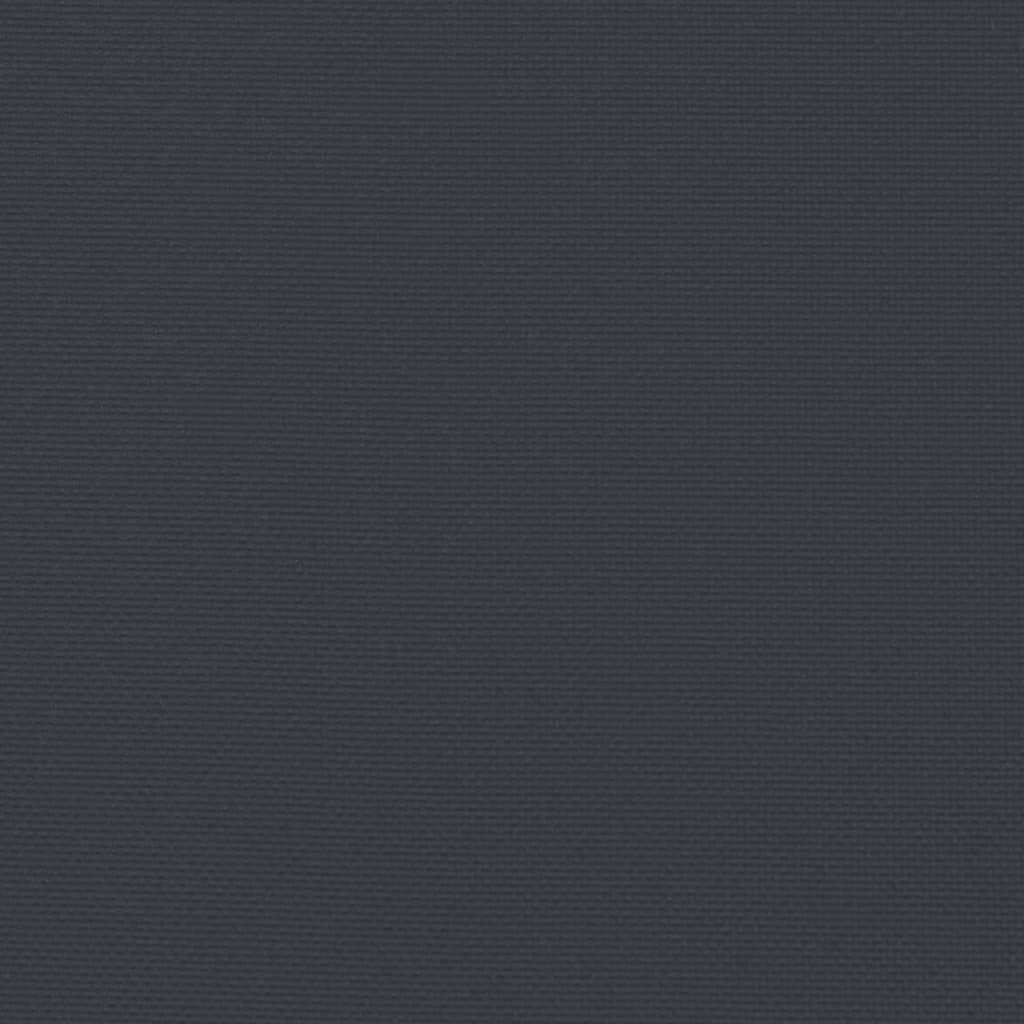 Cuscini per Sedia 2 pz Neri 100x50x3 cm in Tessuto Oxford - homemem39