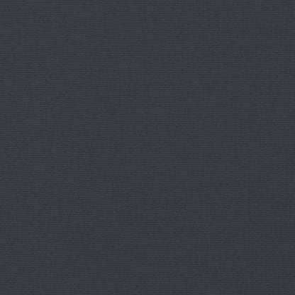Cuscini per Sedia 2 pz Neri 100x50x3 cm in Tessuto Oxford - homemem39