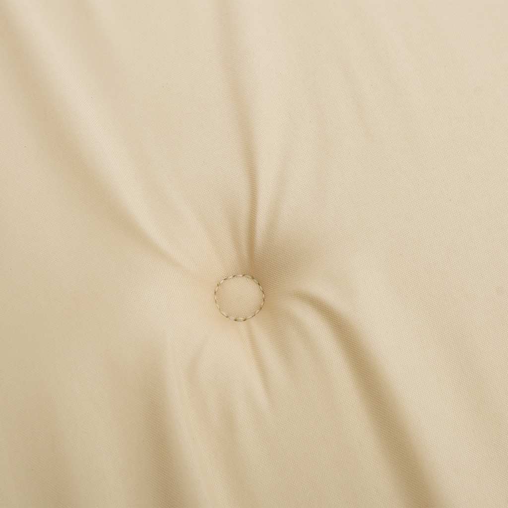 Cuscini per Sedia 4 pz Beige 40x40x4 cm in Tessuto Oxford | homemem39