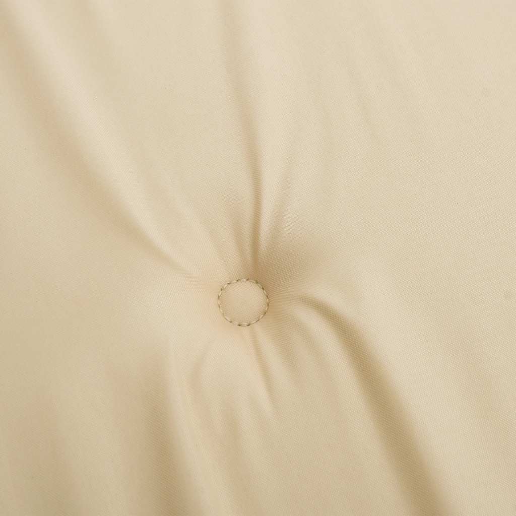 Cuscini per Sedia 2 pz Beige 50x50x4 cm in Tessuto Oxford | homemem39