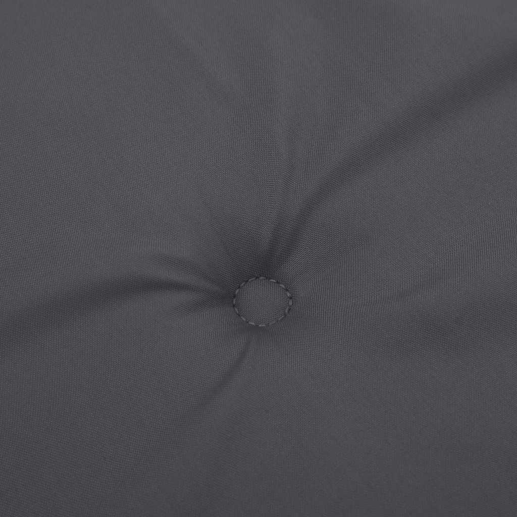Cuscino per Panca Antracite 200x50x3 cm in Tessuto Oxford | homemem39
