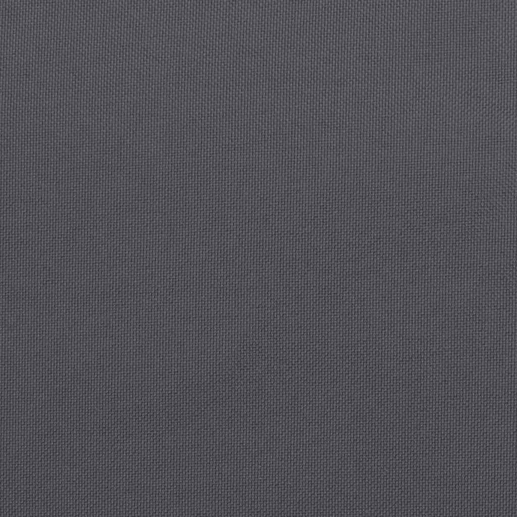 Cuscino per Panca Antracite 200x50x3 cm in Tessuto Oxford | homemem39