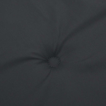 Cuscino per Panca Nero 120x50x3 cm in Tessuto Oxford
