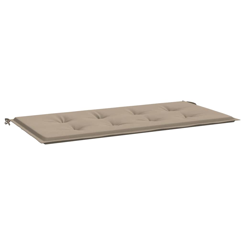 Cuscino per Panca Tortora 100x50x4 cm in Tessuto Oxford - homemem39