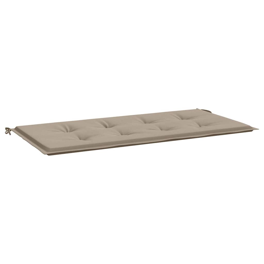 Cuscino per Panca Tortora 120x50x3 cm in Tessuto Oxford | homemem39