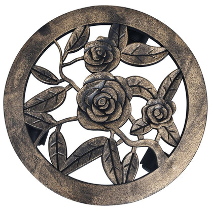Carrelli Portavasi 6 pz Bronzo 30 cm in Plastica - homemem39