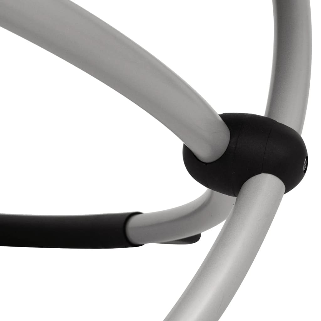 Lettino Prendisole Geometrico in Acciaio Tortora - homemem39