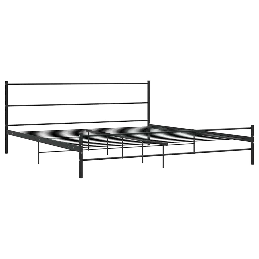 Giroletto Nero in Metallo 180x200 cm