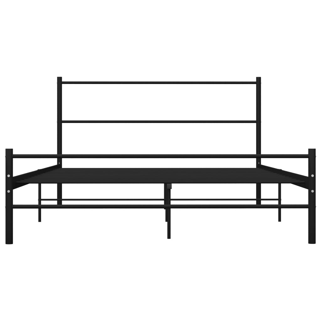 Giroletto Nero in Metallo 120x200 cm | homemem39