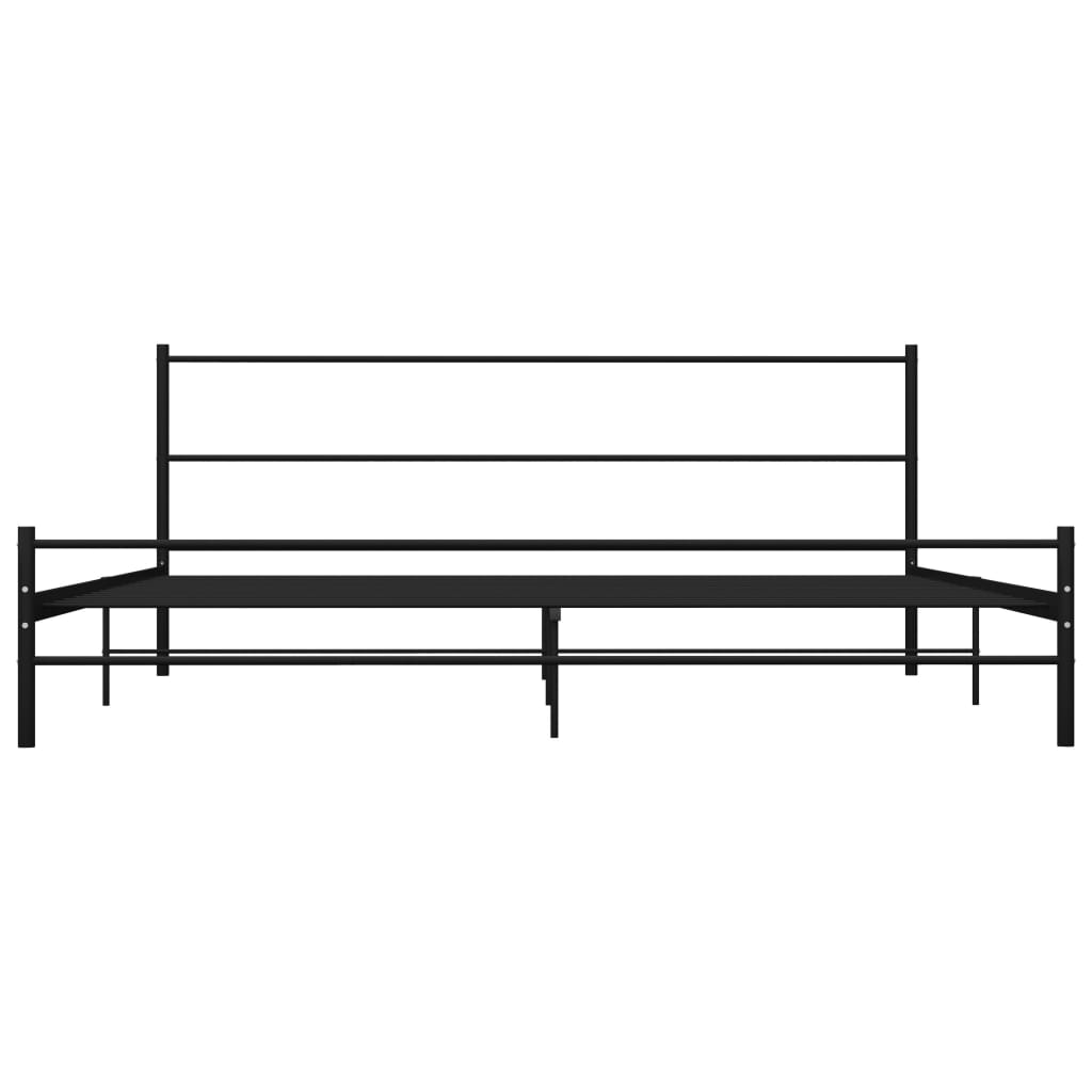 Giroletto Nero in Metallo 200x200 cm | homemem39