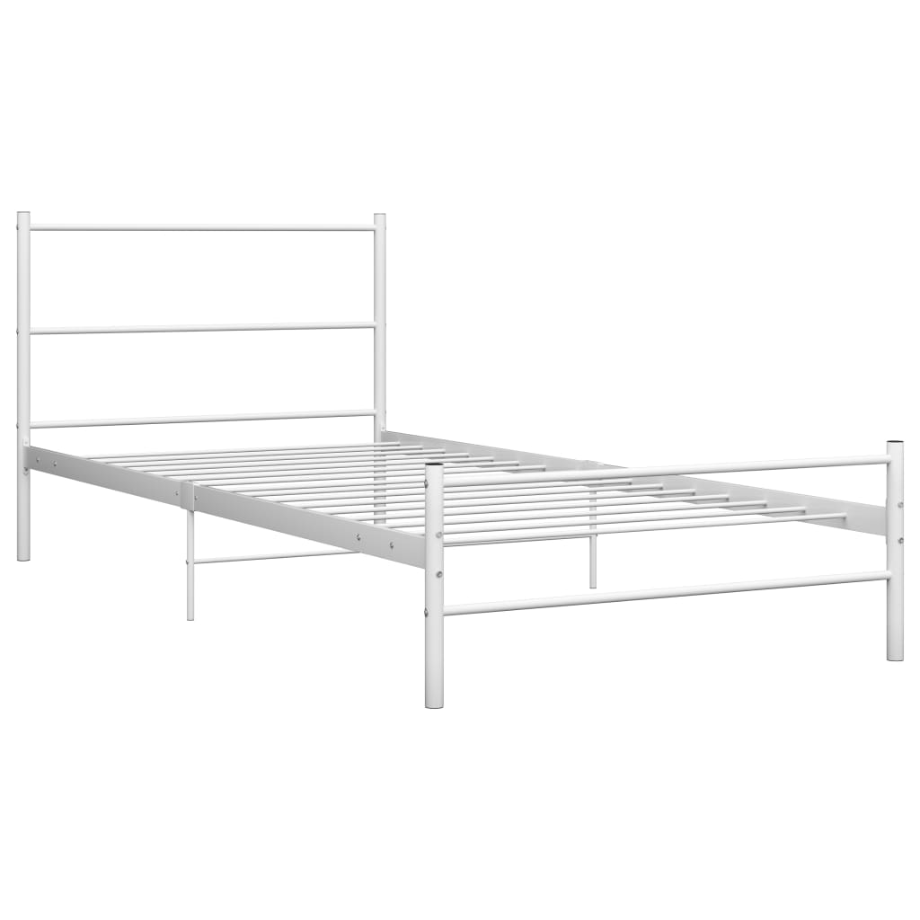 Giroletto Bianco in Metallo 100x200 cm | homemem39