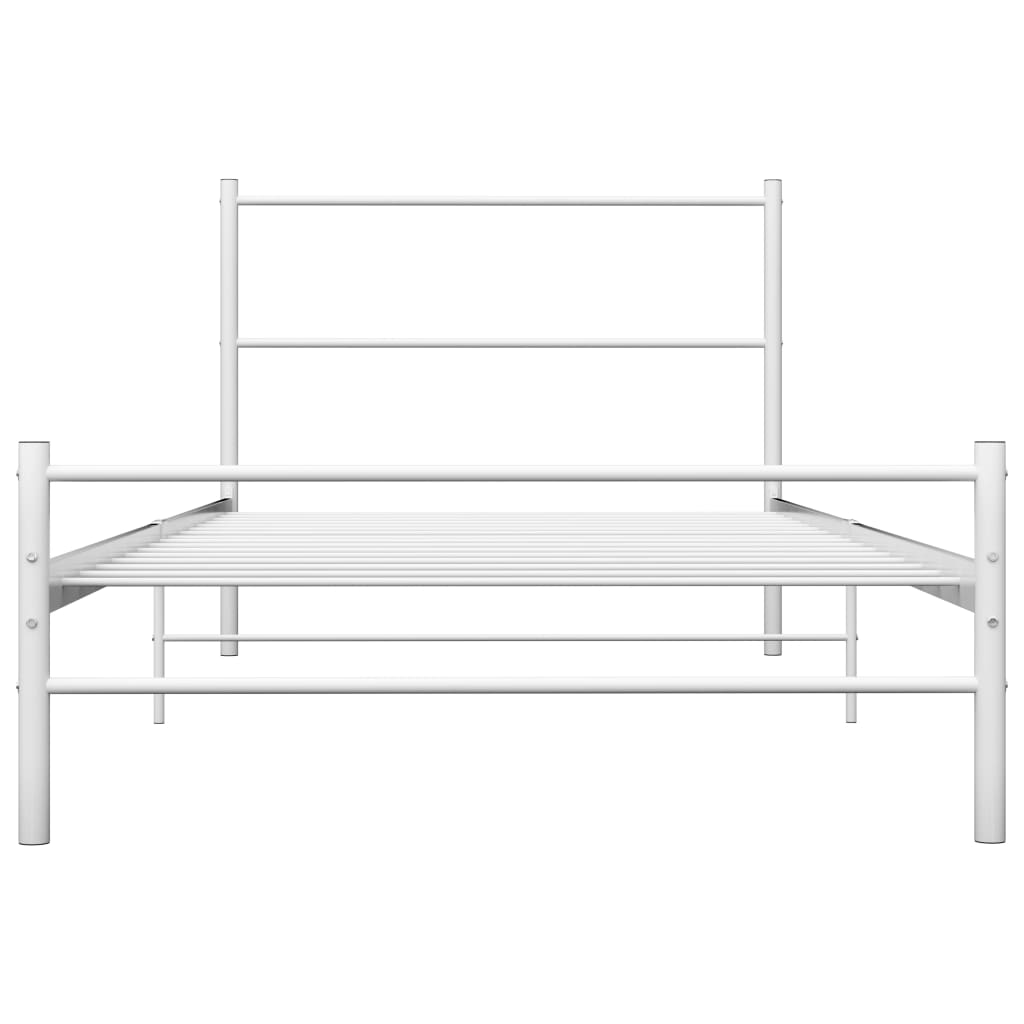 Giroletto Bianco in Metallo 100x200 cm | homemem39