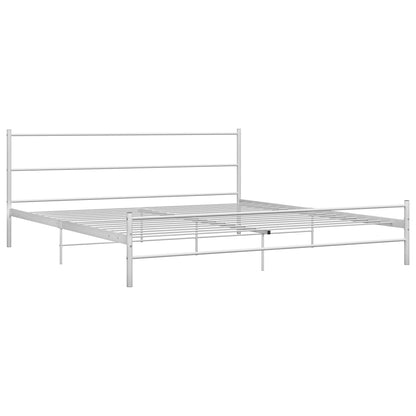 Giroletto Bianco in Metallo 160x200 cm | homemem39