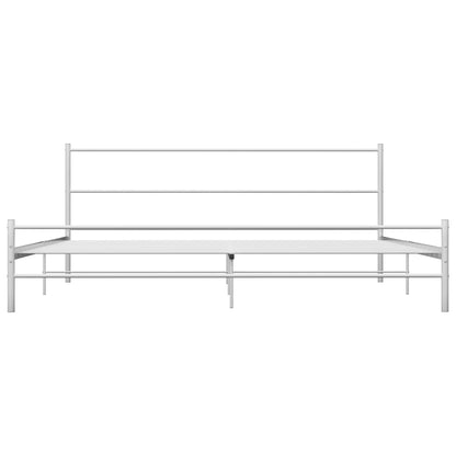 Giroletto Bianco in Metallo 160x200 cm | homemem39