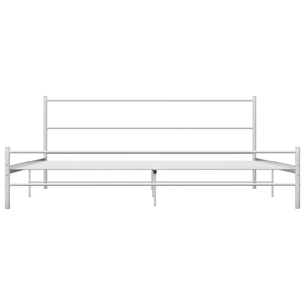 Giroletto Bianco in Metallo 180x200 cm | homemem39