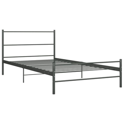 Giroletto Grigio in Metallo 90x200 cm | homemem39