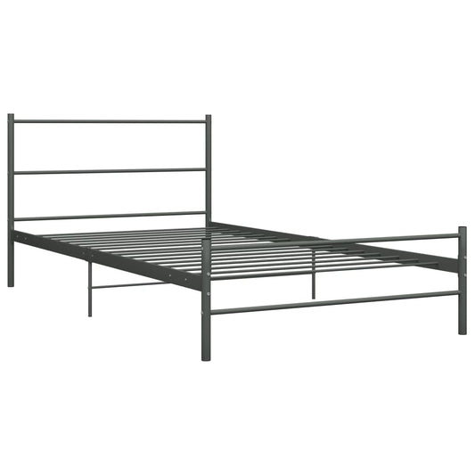 Giroletto Grigio in Metallo 90x200 cm | homemem39