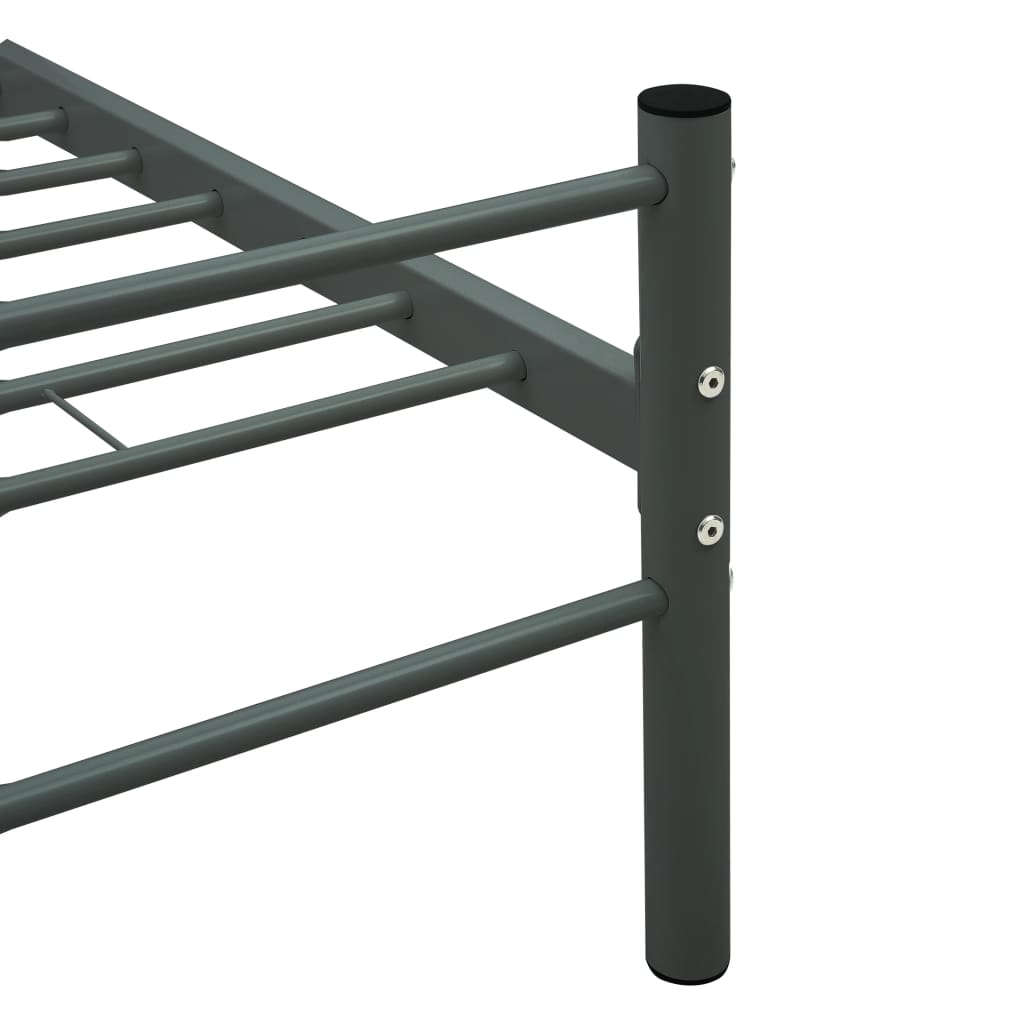Giroletto Grigio in Metallo 90x200 cm | homemem39