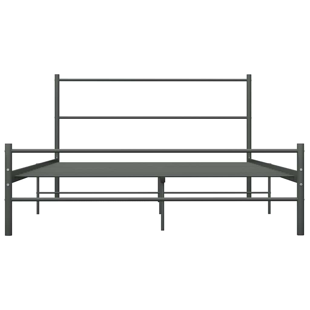Giroletto Grigio in Metallo 160x200 cm | homemem39