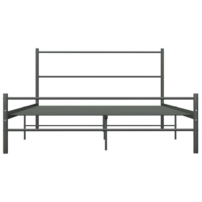 Giroletto Grigio in Metallo 160x200 cm | homemem39