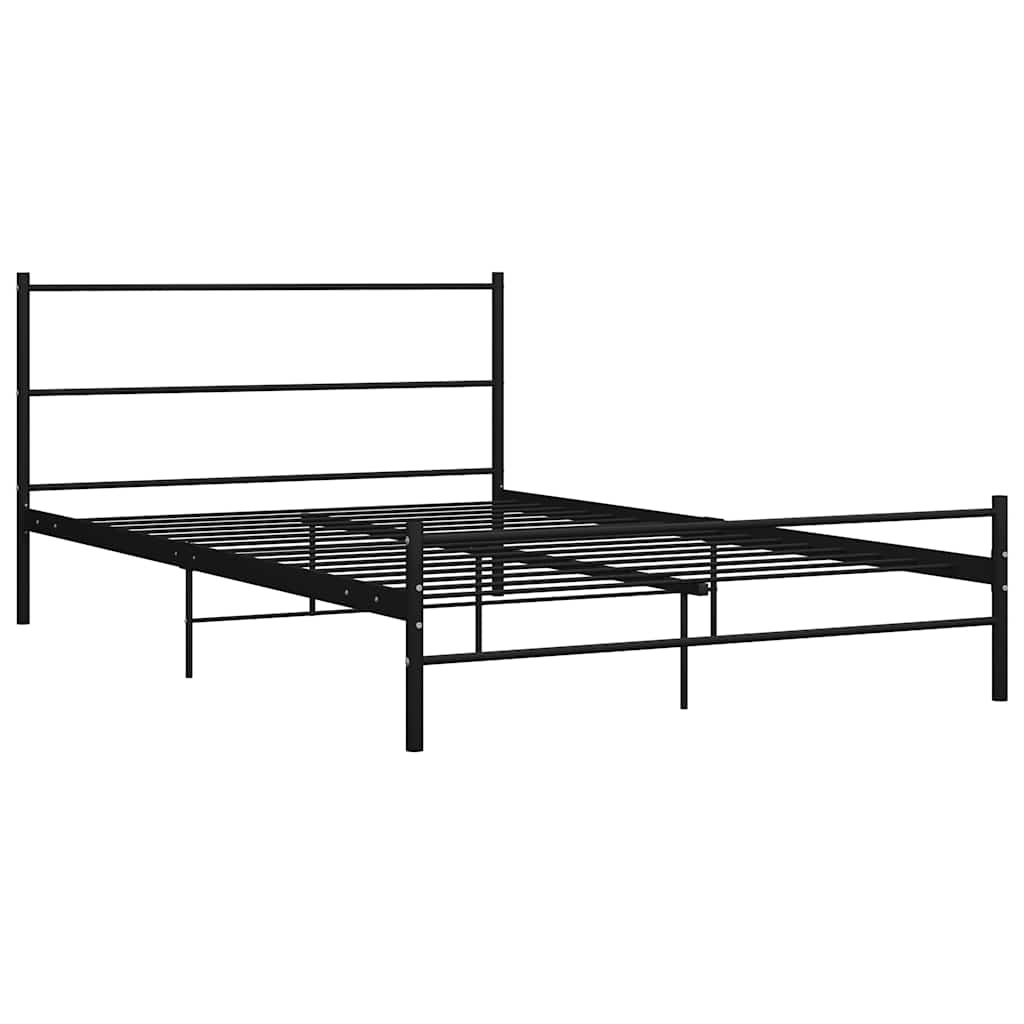 Giroletto Nero in Metallo 160x200 cm | homemem39