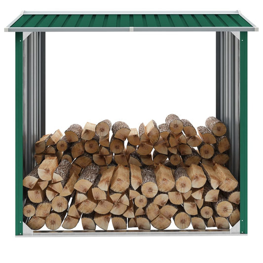 Capannone in Acciaio Zincato 172x91x154 cm Verde - homemem39