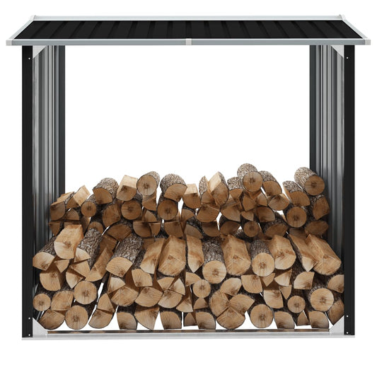 Capannone in Acciaio Zincato 172x91x154 cm Antracite - homemem39
