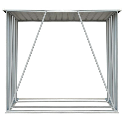 Capannone da Giardino in Acciaio Zincato 163x83x154 cm Verde - homemem39
