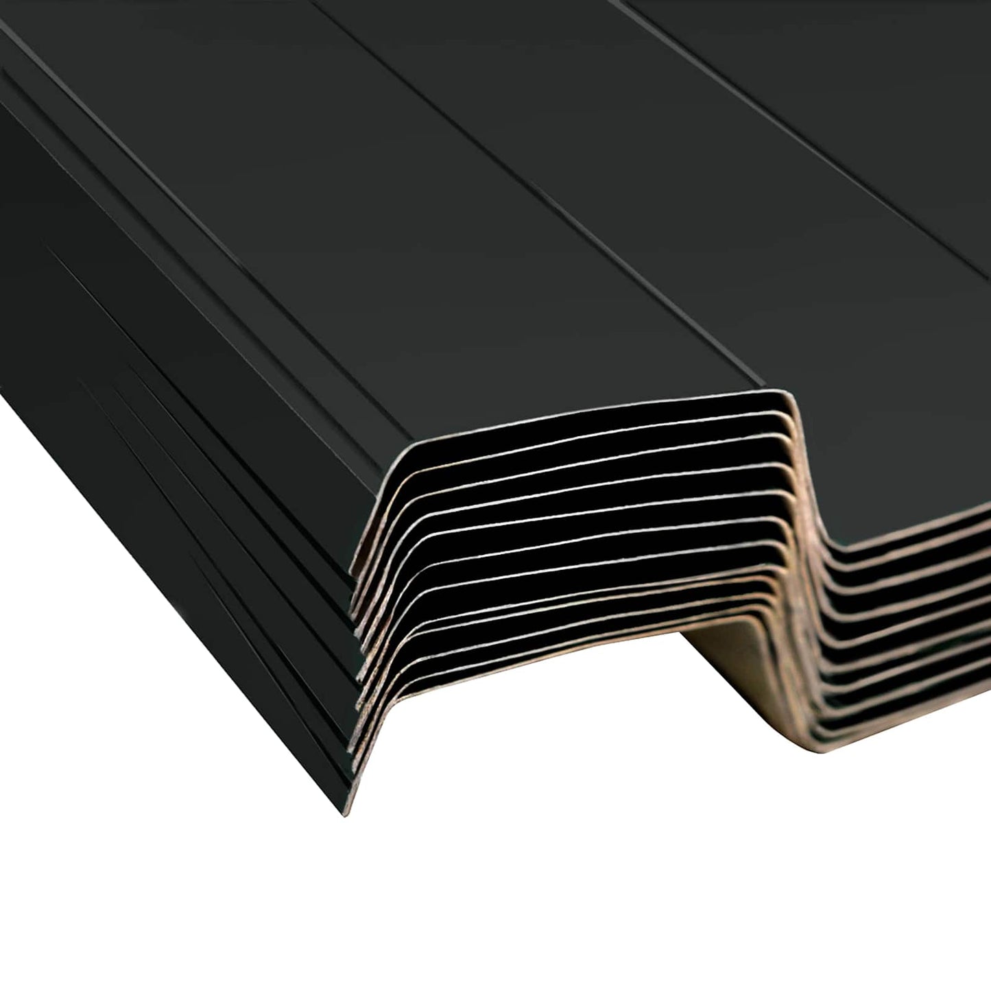 Pannello per tetto 12 pcs Antracite 129 x 45 cm Acciaio zincato | homemem39