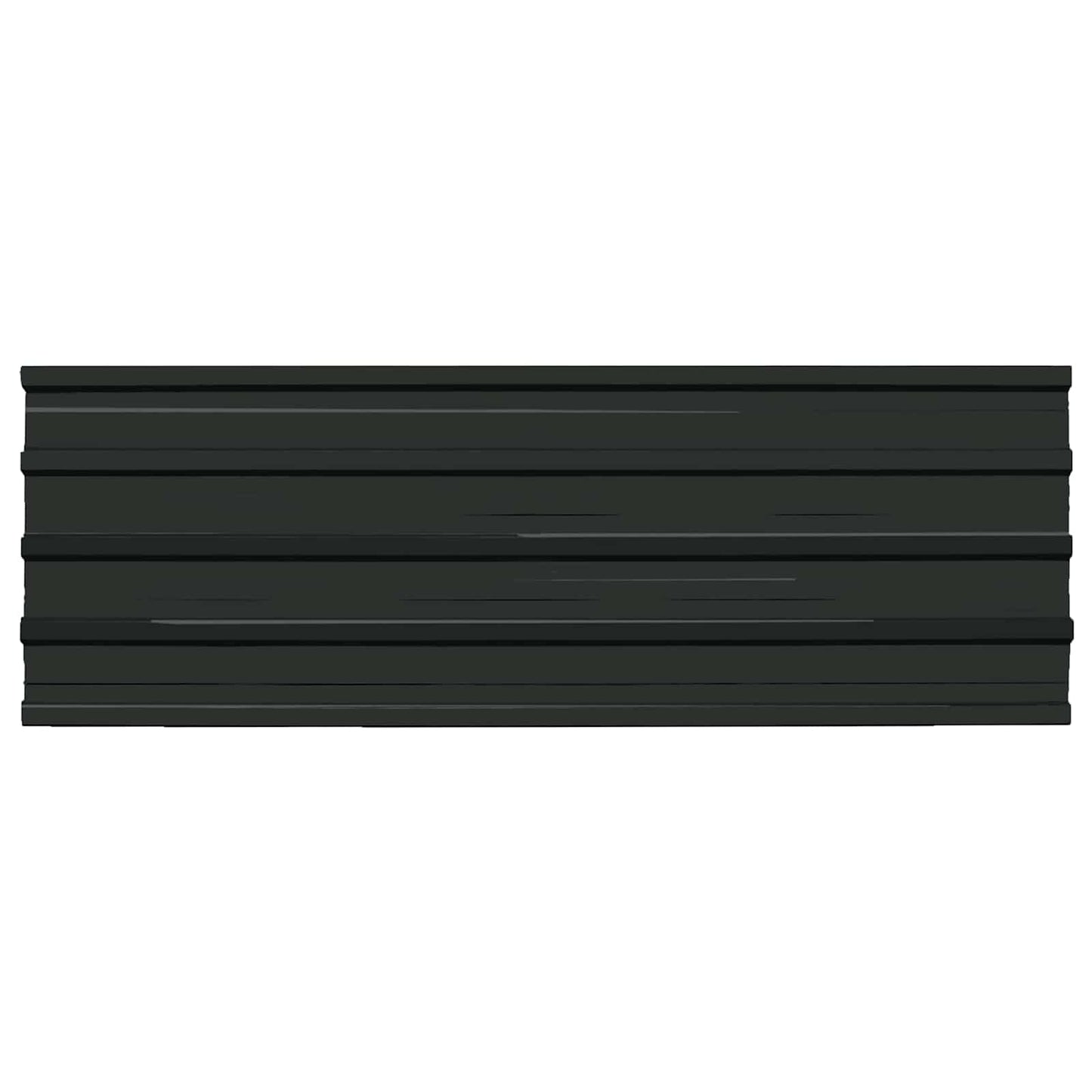 Pannello per tetto 12 pcs Antracite 129 x 45 cm Acciaio zincato | homemem39