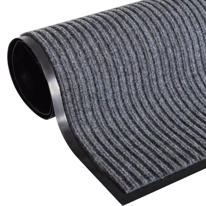 Zerbini in PVC 2 pz Grigio 90x60 cm | homemem39