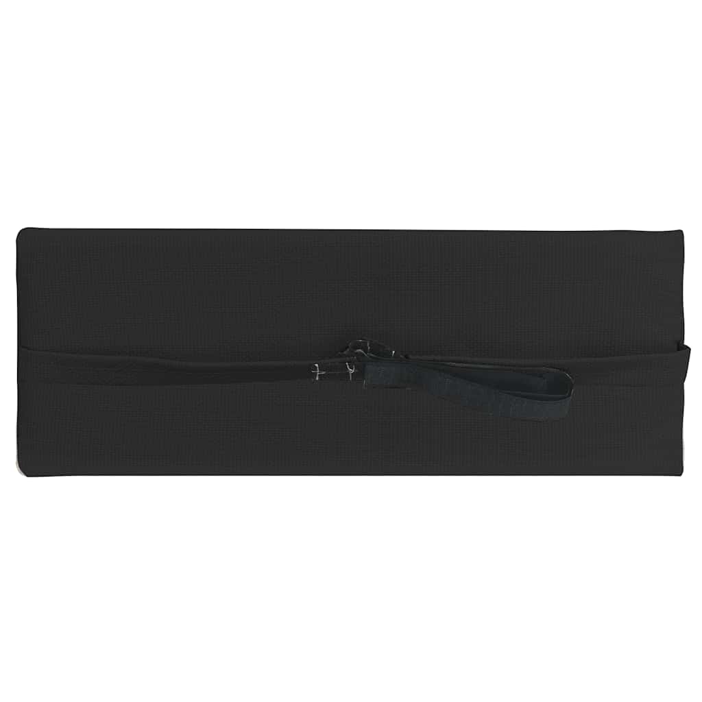 Poggiatesta per Sdraio Nero 40x7,5x15 cm in Textilene | homemem39