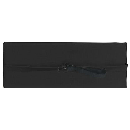 Poggiatesta per Sdraio Nero 40x7,5x15 cm in Textilene | homemem39