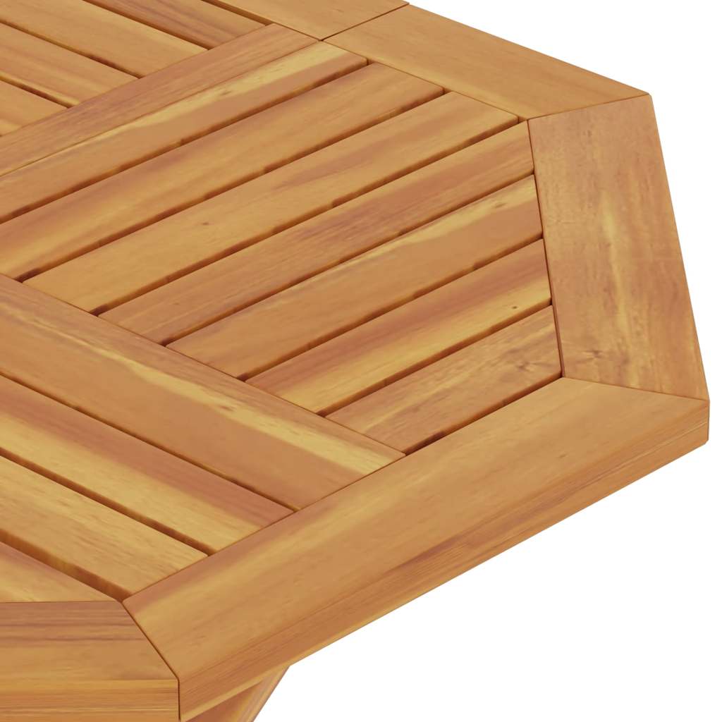 Tavolo da Giardino Pieghevole 85x85x76cm Legno Massello di Teak | homemem39