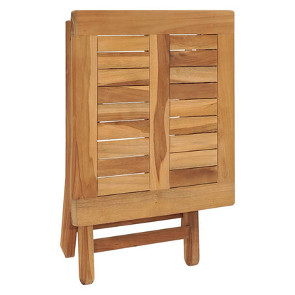 Lettino Prendisole con Tavolo in Legno Massello di Teak - homemem39