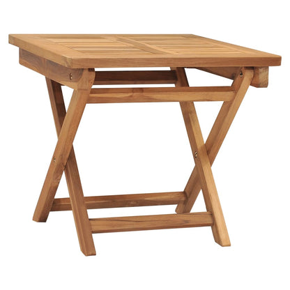 Lettino Prendisole con Tavolo in Legno Massello di Teak - homemem39