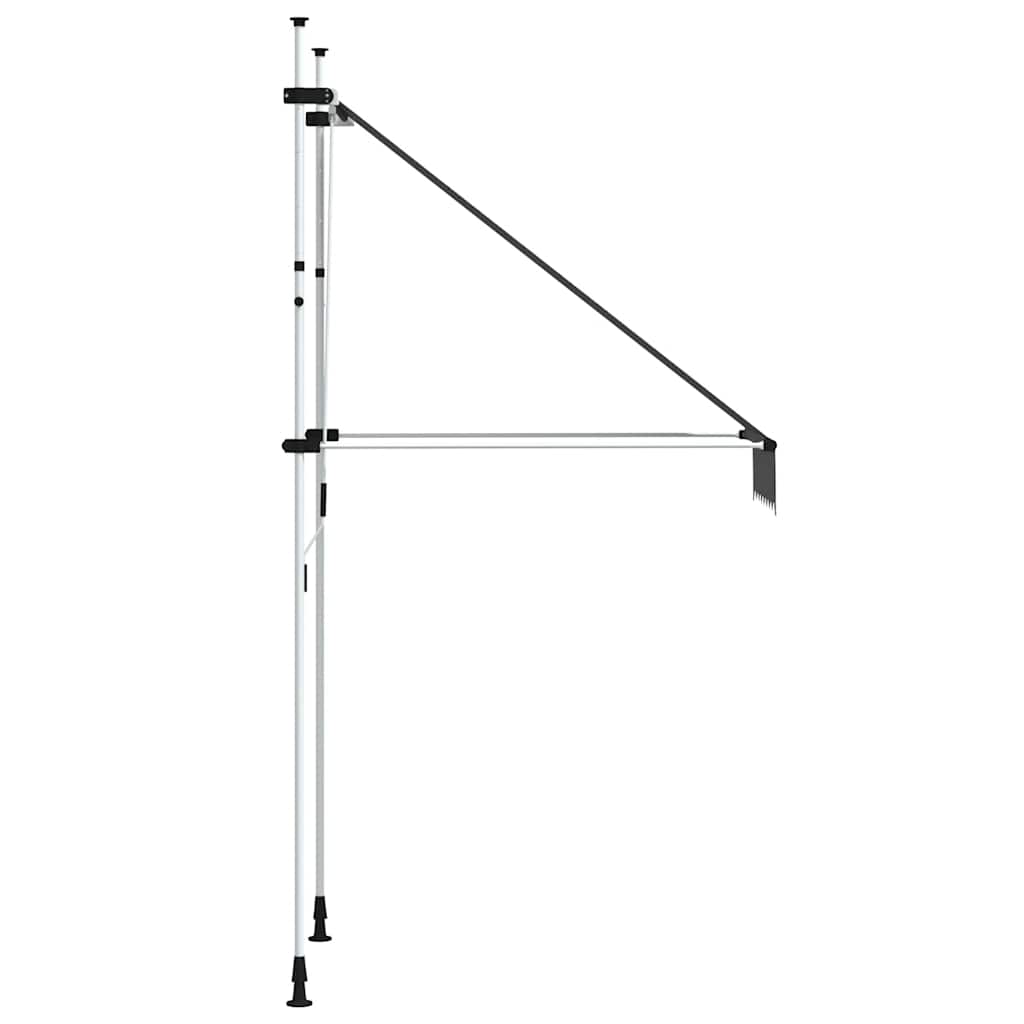 Tenda da Sole Retrattile Manuale 100 cm Antracite | homemem39