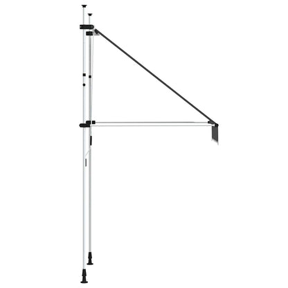 Tenda da Sole Retrattile Manuale 100 cm Antracite | homemem39