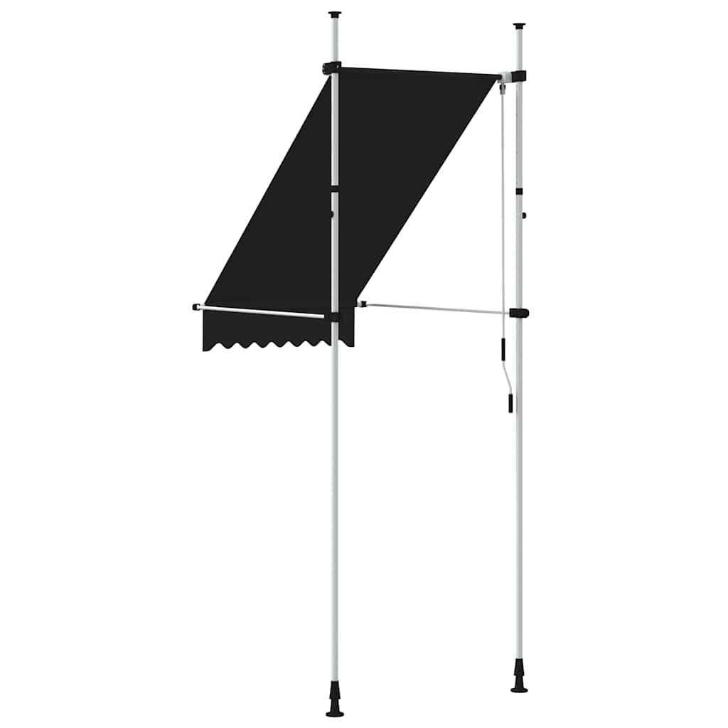 Tenda da Sole Retrattile Manuale 100 cm Antracite
