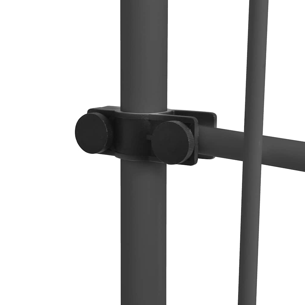 Tenda da Sole Retrattile Manuale con LED 350 cm Antracite | homemem39