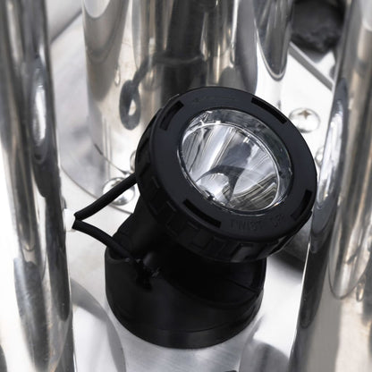 Fontana da Giardino Argento 48x34x123 cm in Acciaio Inox