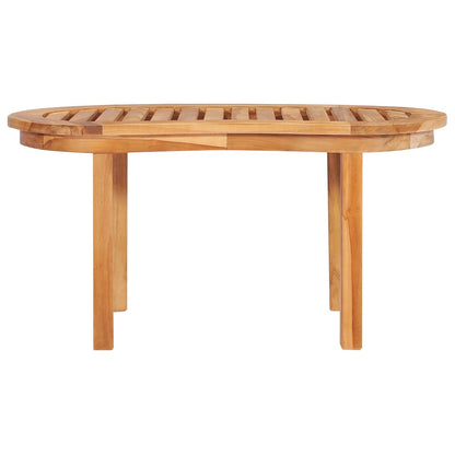 Tavolino da Salotto 90x50x45 cm in Legno Massello di Teak | homemem39