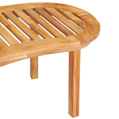 Tavolino da Salotto 90x50x45 cm in Legno Massello di Teak | homemem39