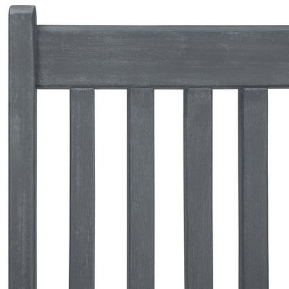 Set da Pranzo da Giardino 7 pz Legno Massello di Acacia Grigio | homemem39