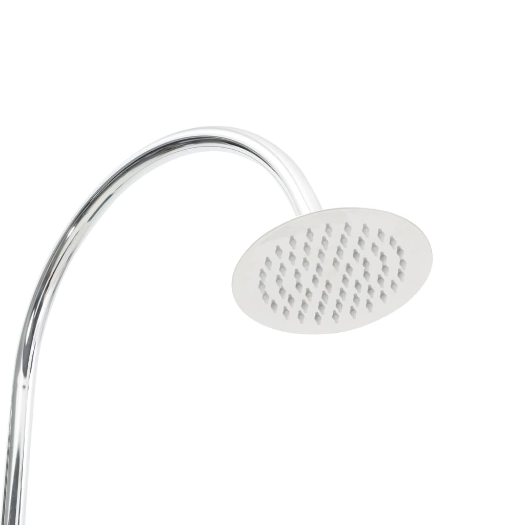 Doccia da Giardino Bianca in Legno | homemem39
