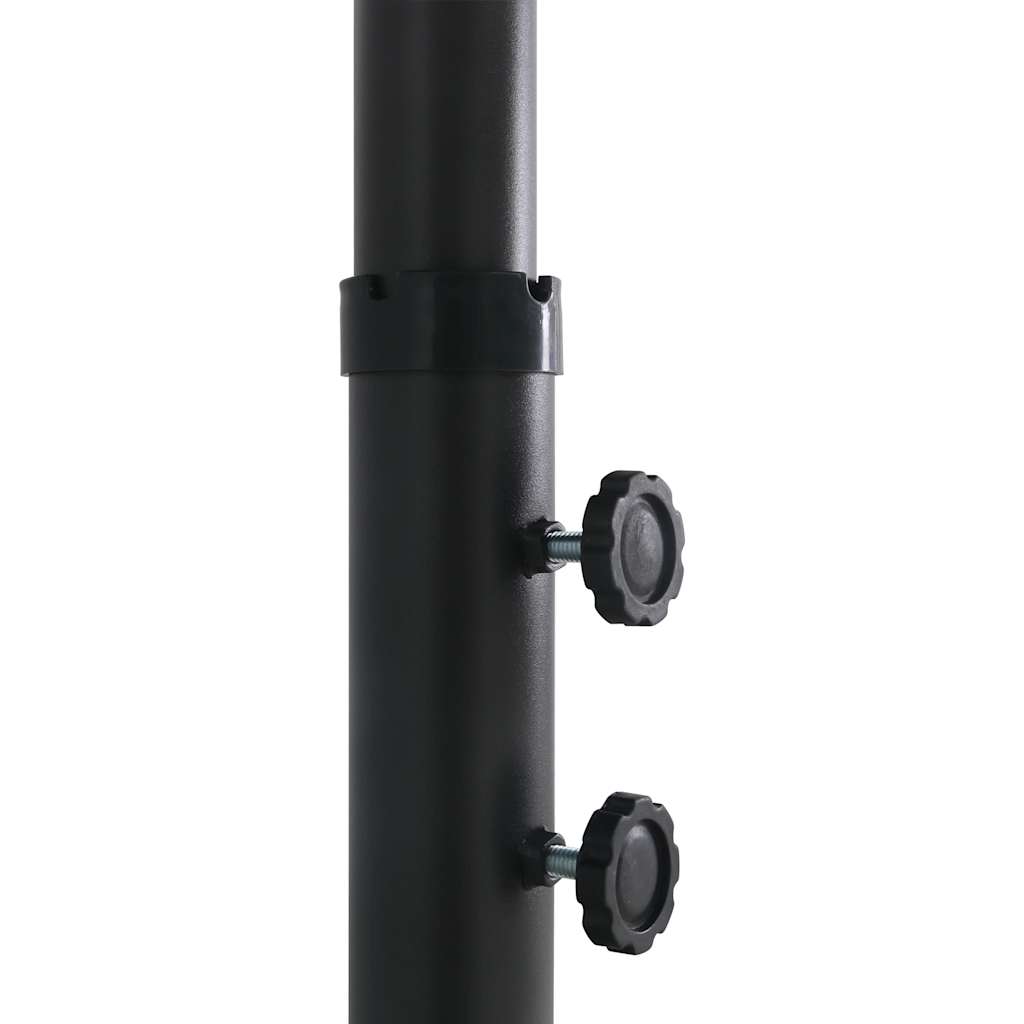 Ombrellone da Esterni Palo in Alluminio 460x270cm Nero | homemem39