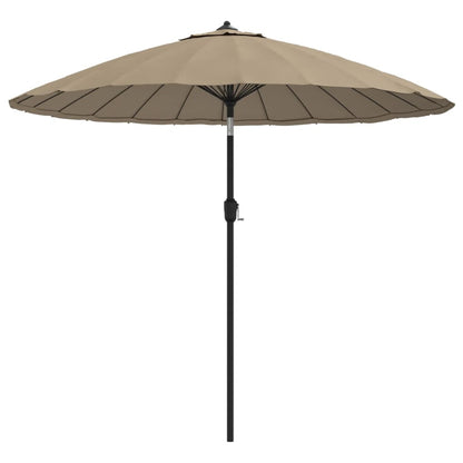 Ombrellone da Esterni con Palo in Alluminio 270 cm Grigio Talpa | homemem39