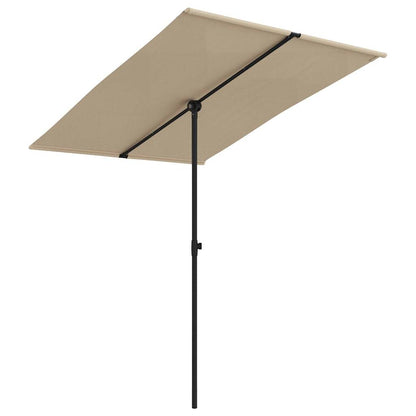 Ombrellone da Giardino con Palo in Alluminio 2x1,5 m Talpa | homemem39