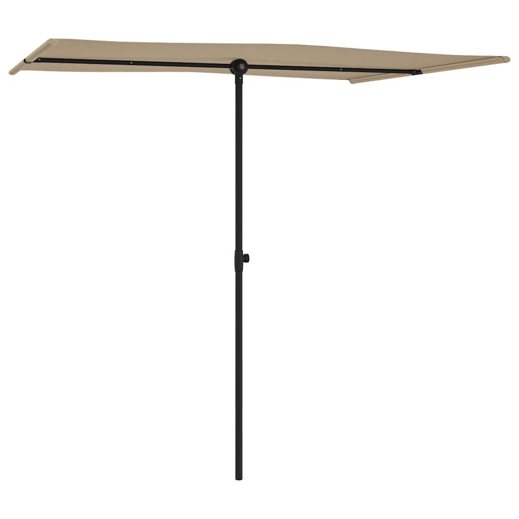 Ombrellone da Giardino con Palo in Alluminio 2x1,5 m Talpa | homemem39